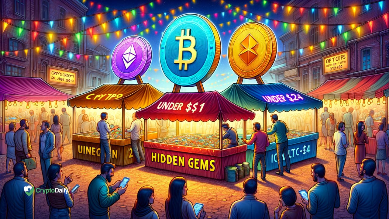 3 Top Cryptos Under 1 to Invest in for 2024 Unveiling Hidden Gems